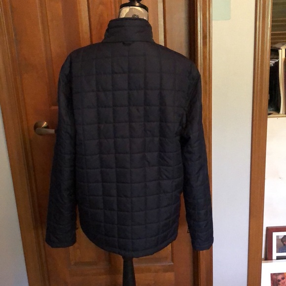 Lands End Navy Blue Liner Zip Jacket L - Picture 5 of 14